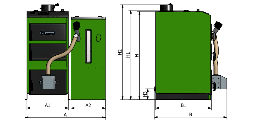 automata pellet kazán 17-50 kw